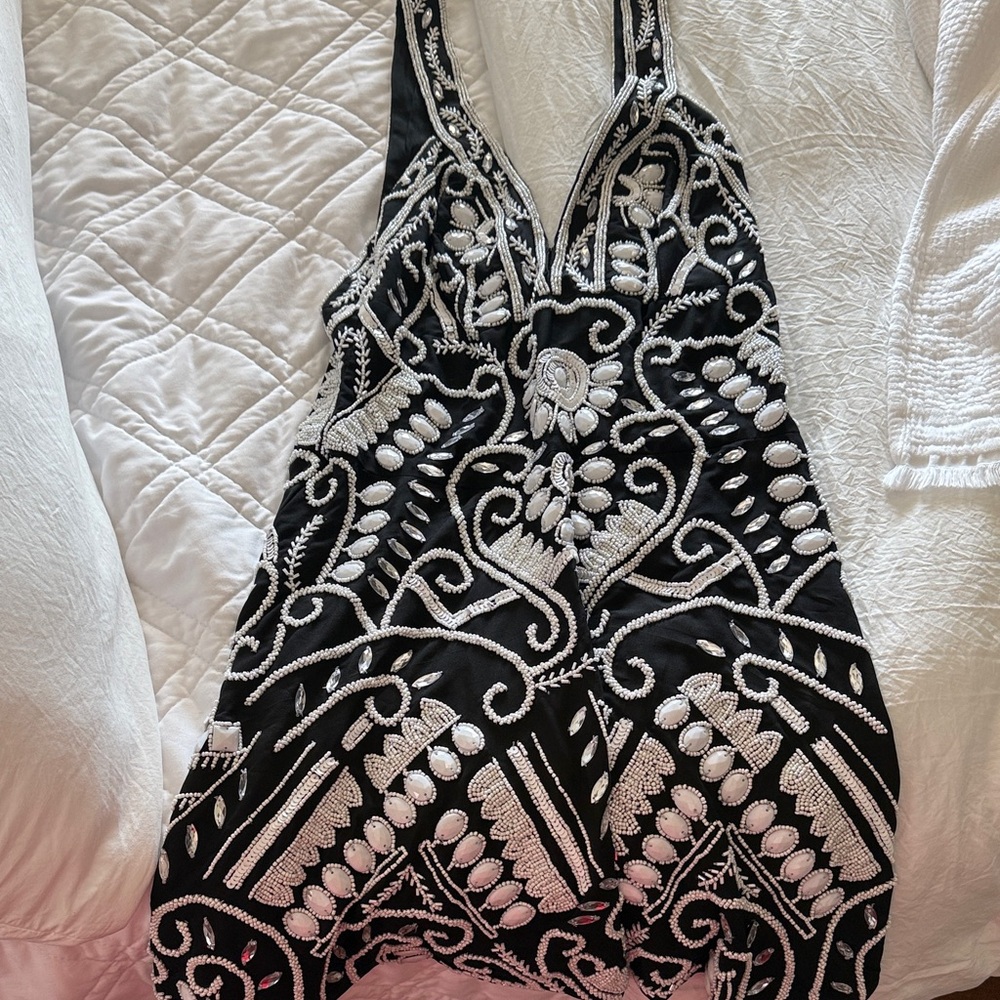 Beaded Alexis Dress NWT